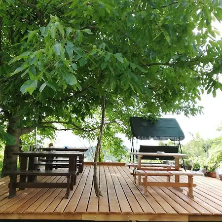 Tente de luxe Panorama Jurta Ábrahámhegy